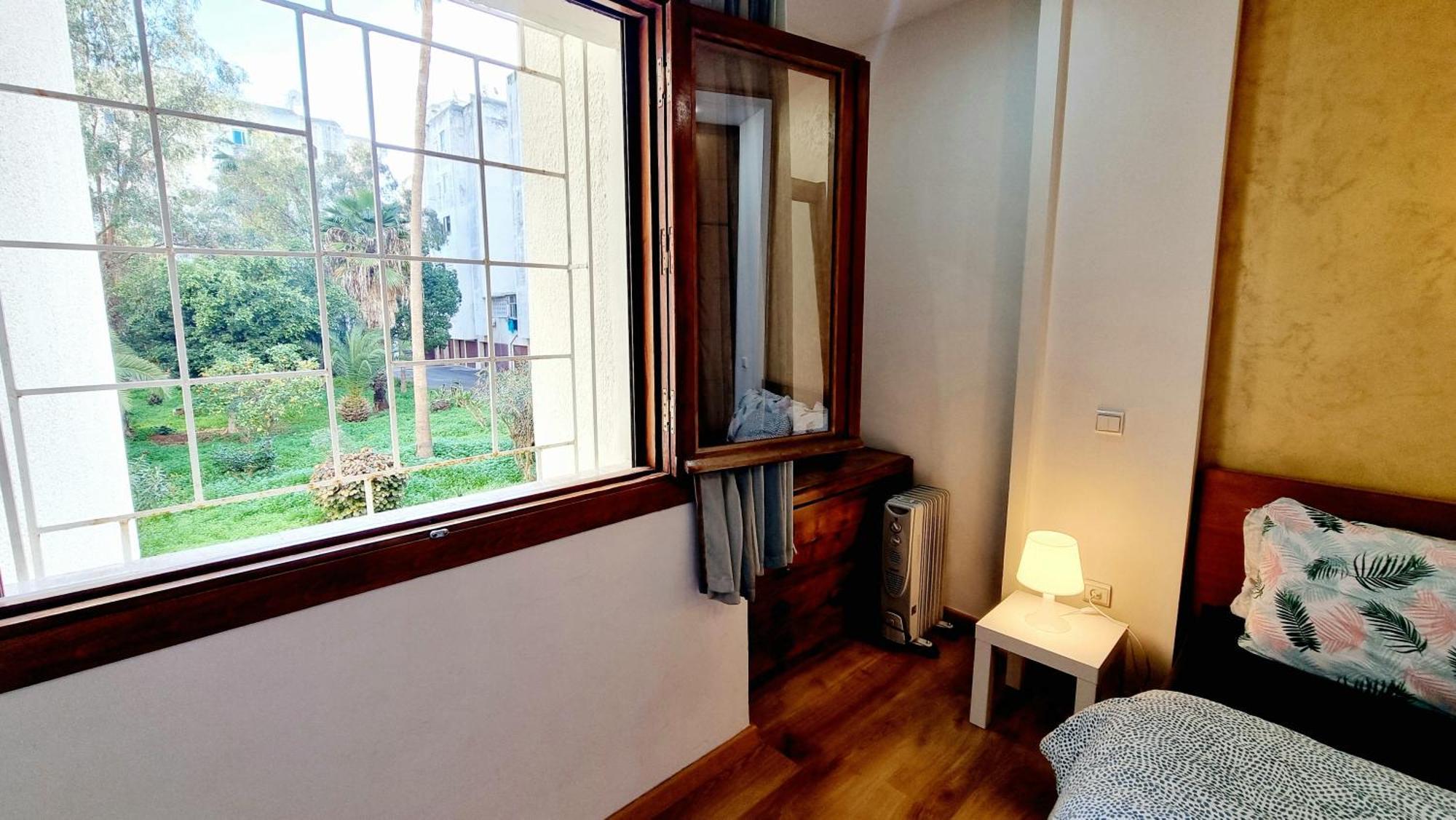 Happy Family With Garden View Apartment